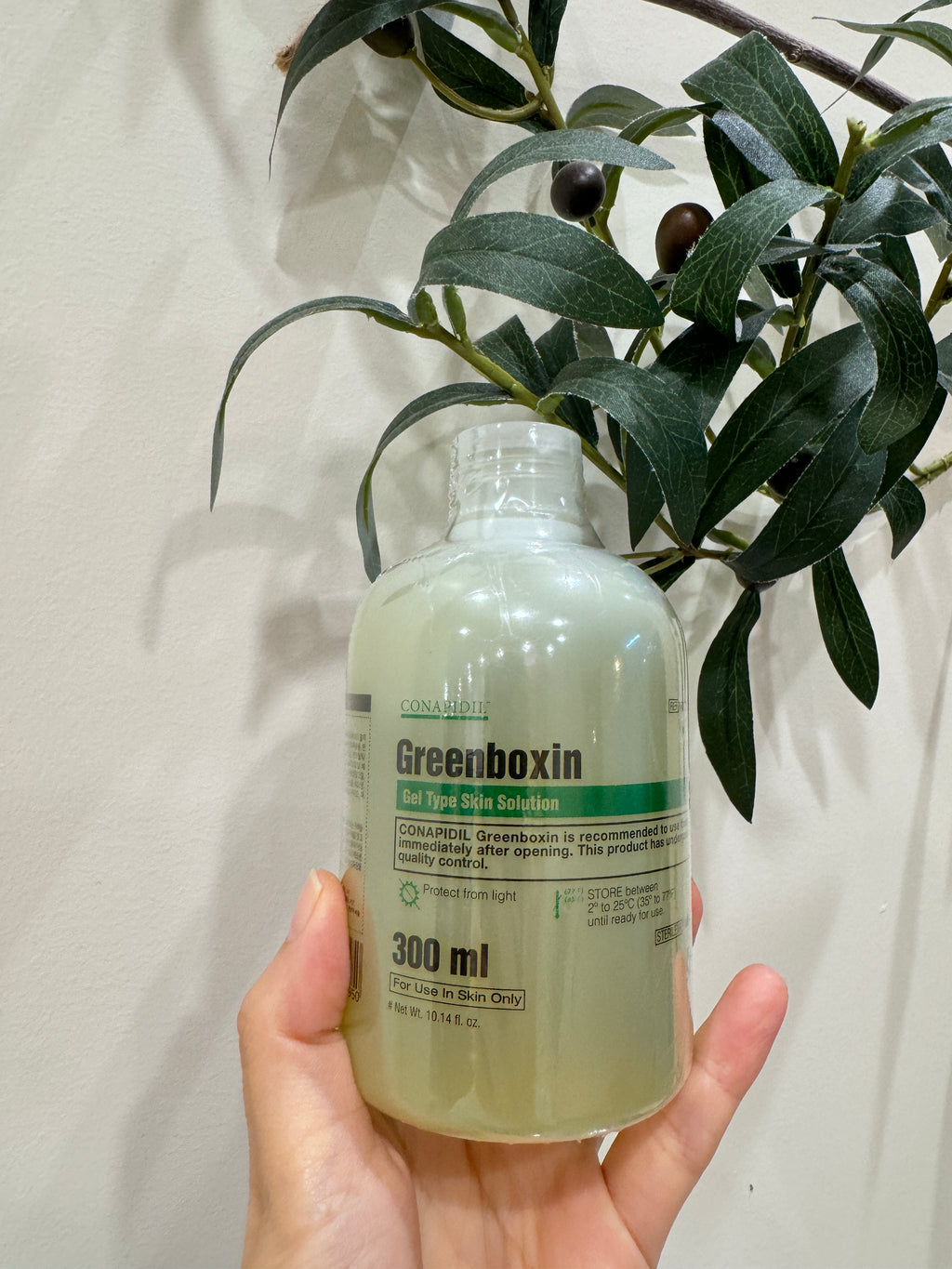 Greenboxin皮膚退燒GelMask300ml